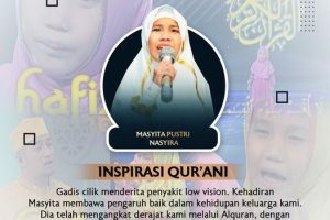 GADIS KECIL ITU BERNAMA MASYITA PUSTRI NASYIRA