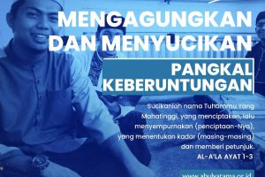 MENGAGUNGKAN DAN MENYUCIKAN ALLAH