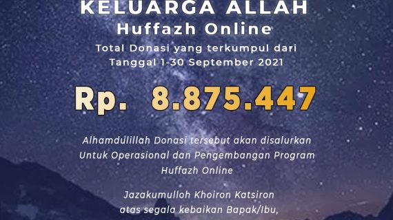 Laporan Program Keluarga Allah OQI Oktober 2021