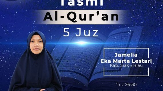 Tasmi’ Al-Quran 5 Juz bersama Jamelia Eka Marta Lestari