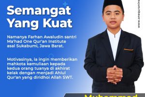 SEMANGAT YANG KUAT DALAM MENJAGA KALAMNYA