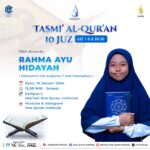 Tasmi’ Al-Quran 10 Juz : Rahma Ayu Hidayah