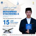 Tasmi Qur’an 15 juz Ananda : Muhammad Syachdewa