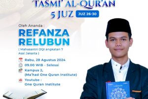 Tasmi Al Quran 5 Juz : Ananda Refanza Relubun