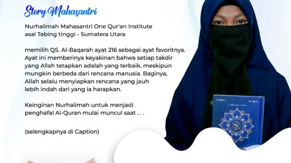 Story Mahasantri  Nurhalimah