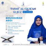 Tasmi Al Quran 10 Juz oleh Ananda Khumairah Abdi