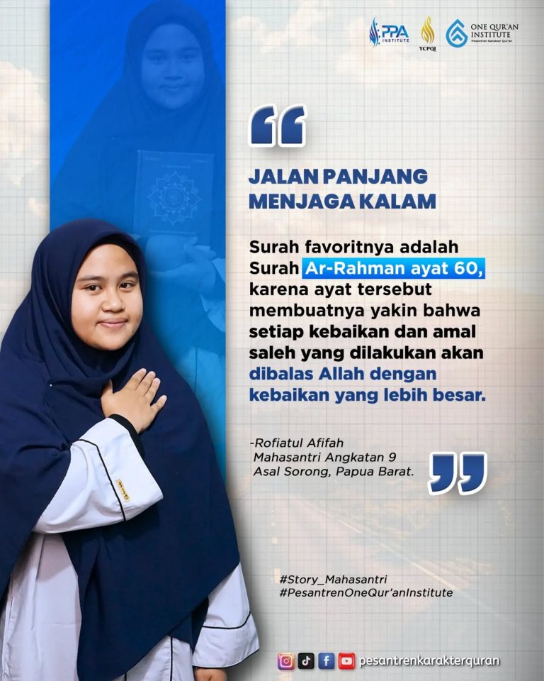 Jalan Panjang Menjaga Kalam