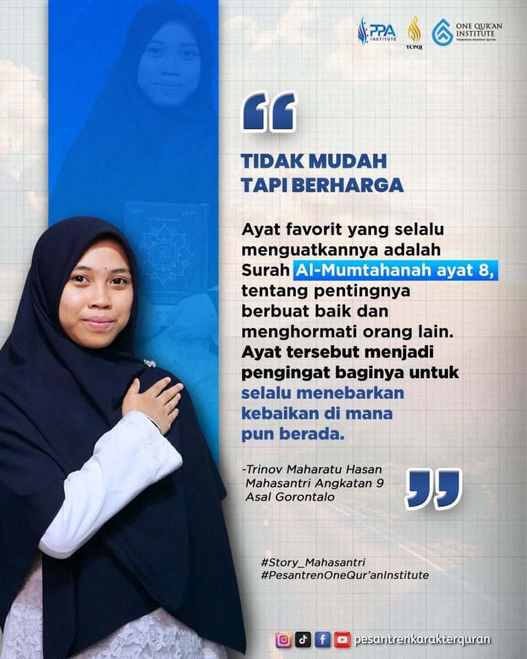 Tidak Mudah Tapi Berharga