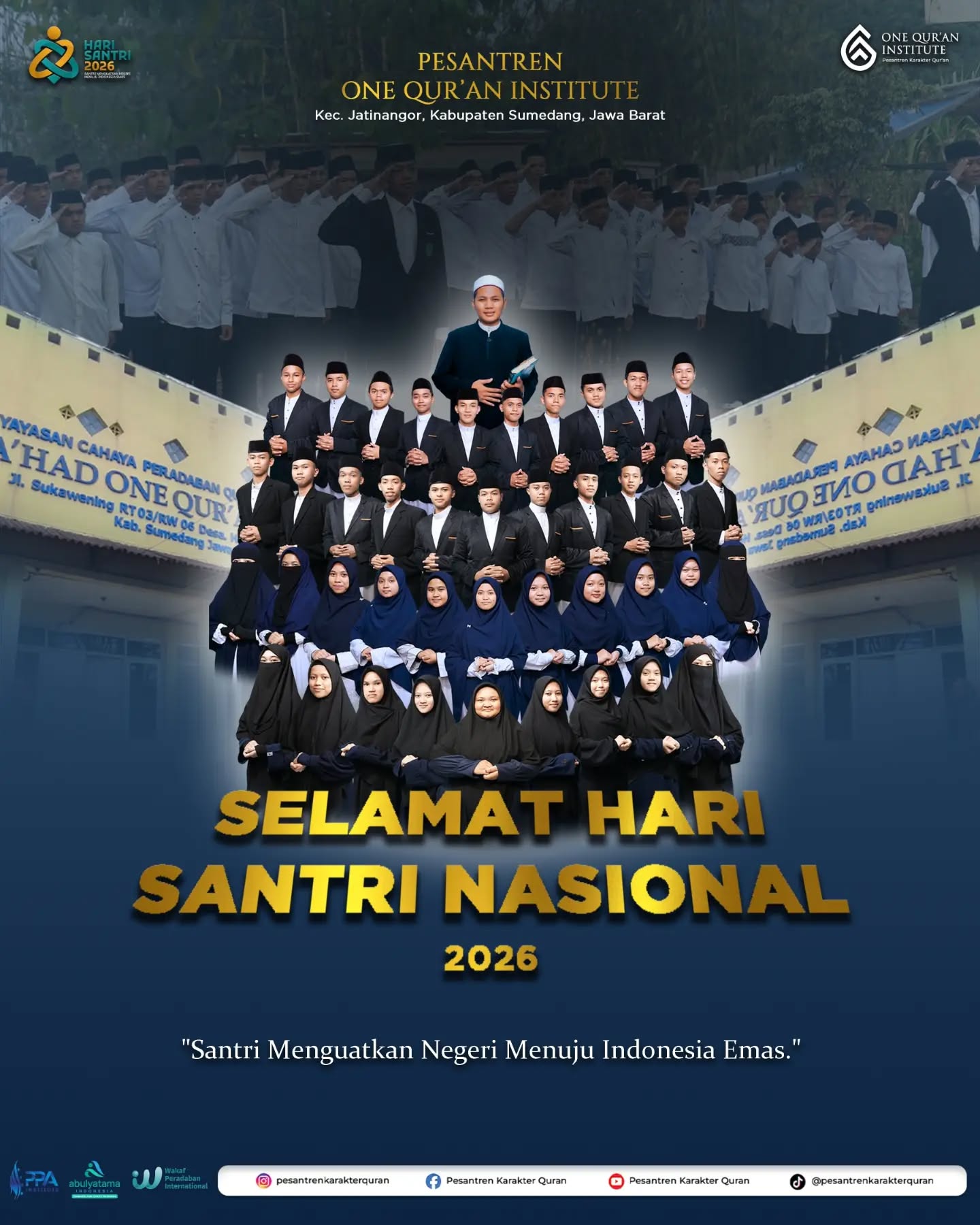 SELAMAT HARI SANTRI NASIONAL 2026